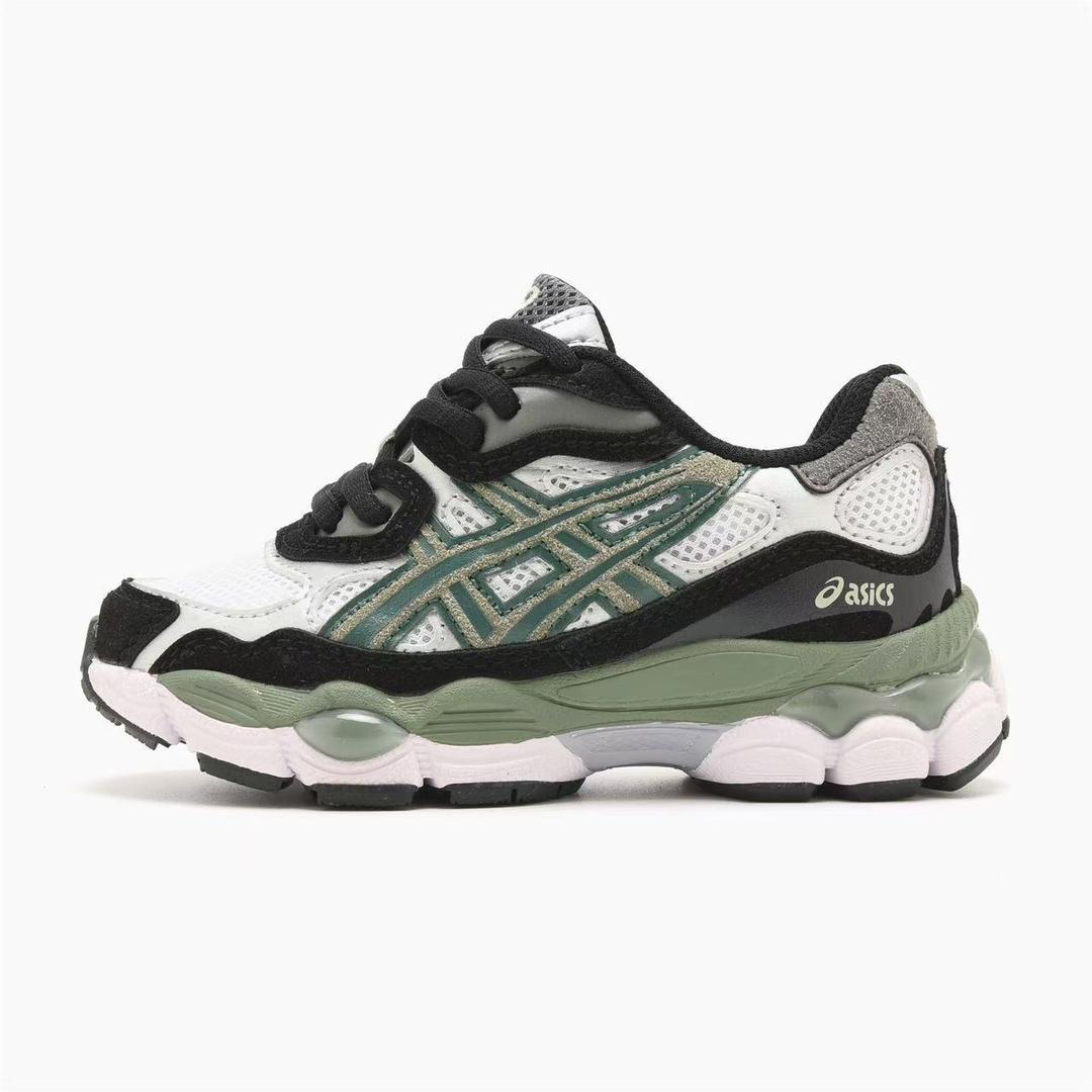 Asics Gel-NYC blanc lierre noir vert sauge gris noir kaki