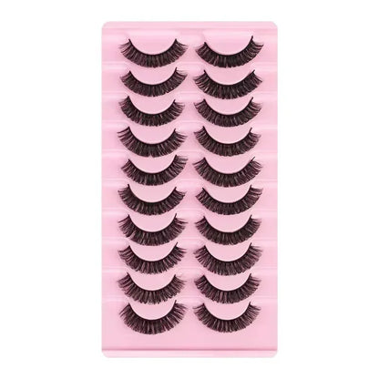 Cils 3D Mink Volumineux – Style Russe