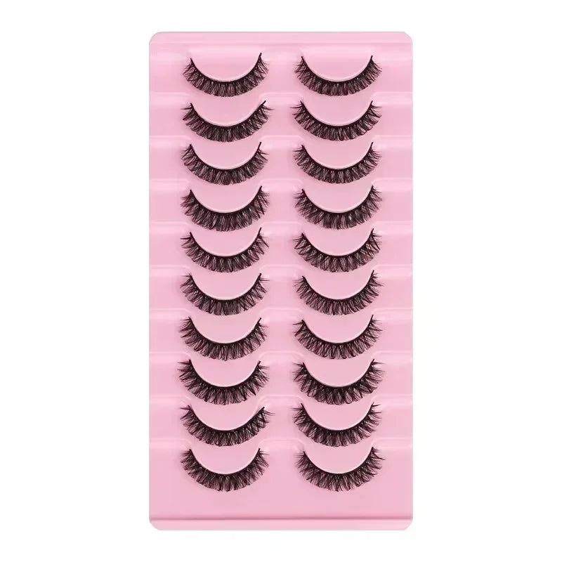Cils 3D Mink Volumineux – Style Russe