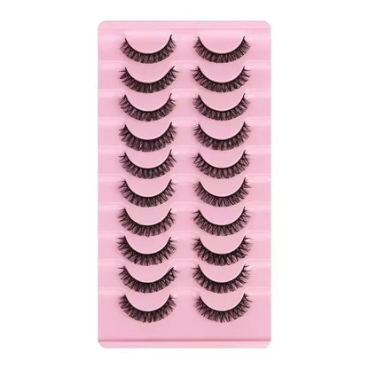 Cils 3D Mink Volumineux – Style Russe