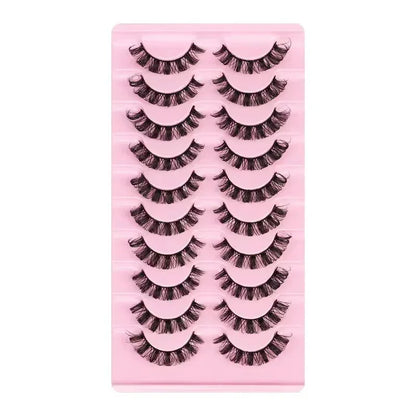 Cils 3D Mink Volumineux – Style Russe
